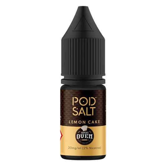 Pod Salt Lemon Cake 10ml Nicotine Salt E-liquid Fusion