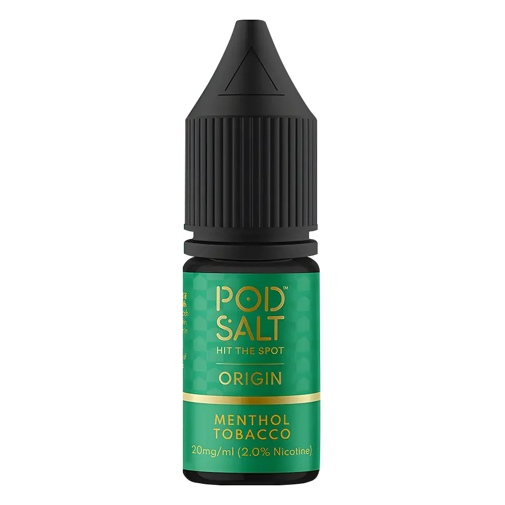 Pod Salt Origin Menthol Tobacco Nic Salt Vape Juice