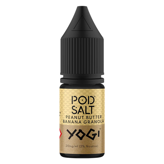 Pod Salt Yogi Peanut Butter Banana Granola Nic Salt Vape Juice