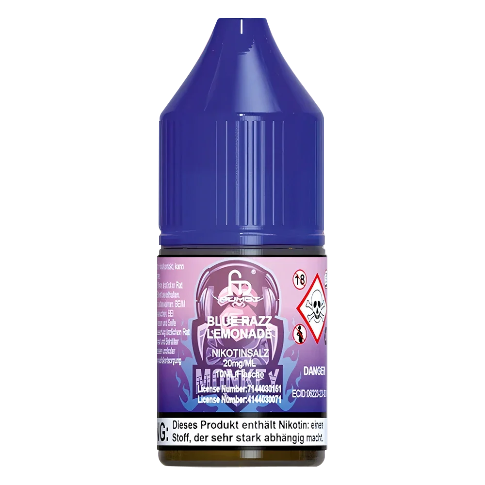 R And M Tornado 7000 Blue Razz Lemonade Nic Salt Vape Juice