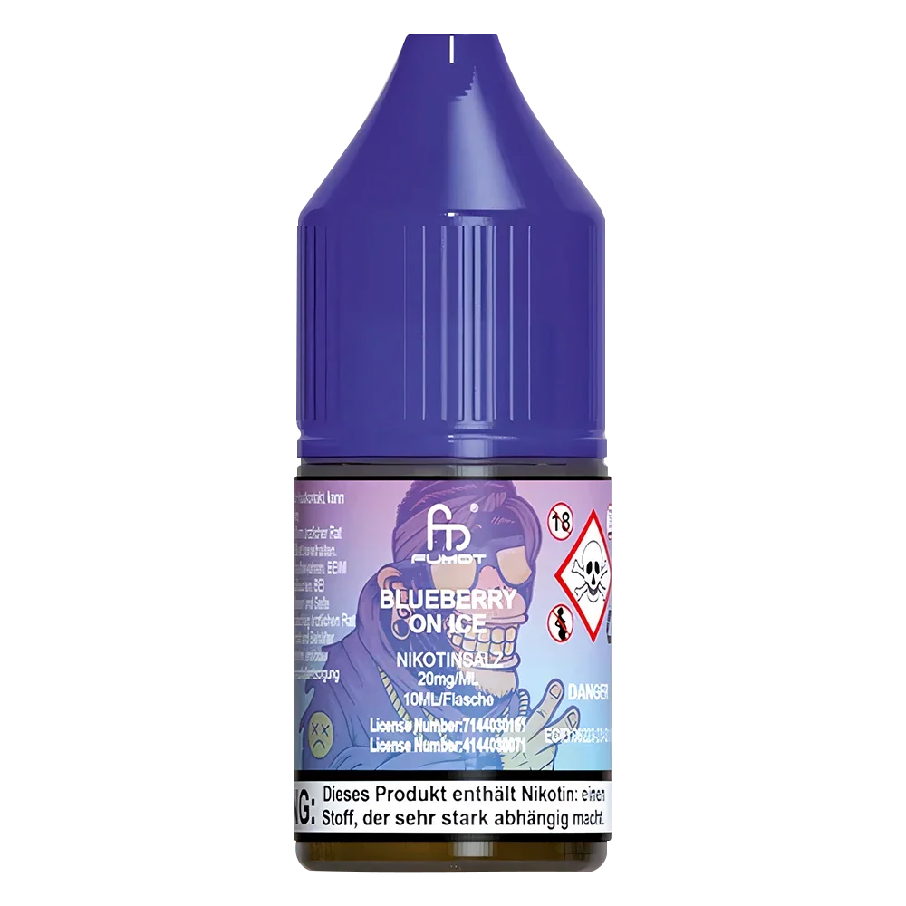 R And M Tornado 7000 Blueberry On Ice Nic Salt Vape Juice