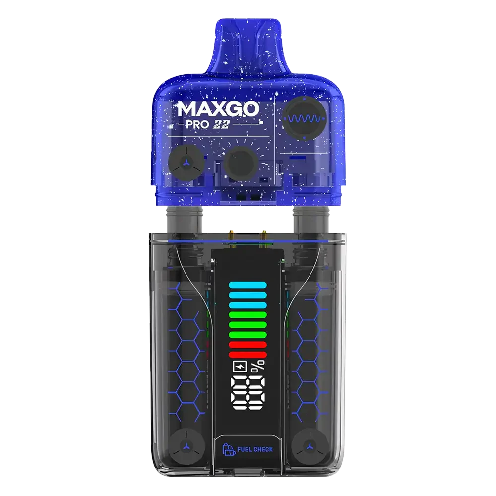 Relx MaxGo Pro 22000 Blue Razz Menthol Disposable Vape