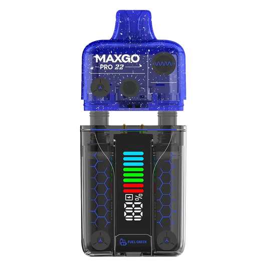 Relx MaxGo Pro 22000 Blue Razz Menthol Disposable Vape