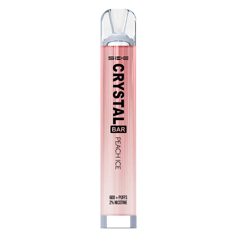 SKE Crystal Bar Peach Ice Disposable Vape