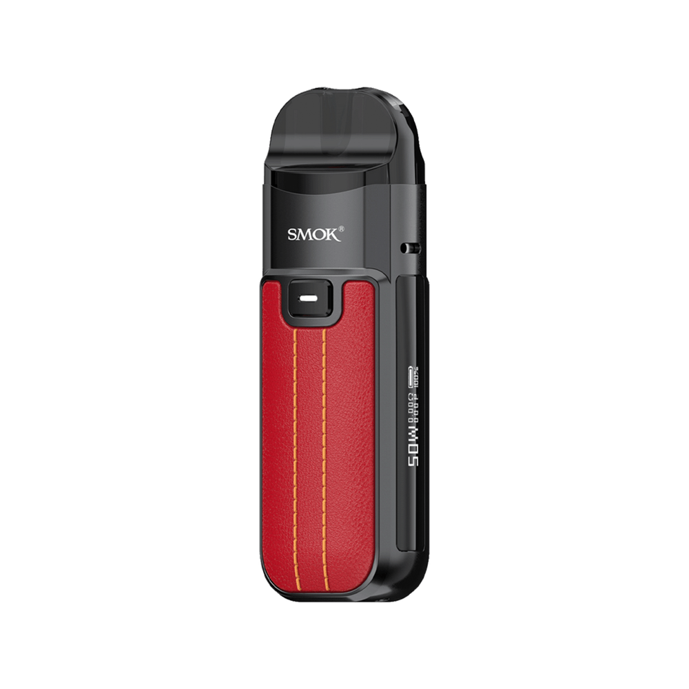 SMOK Nord 50w Pod Vape Kit Red Leather