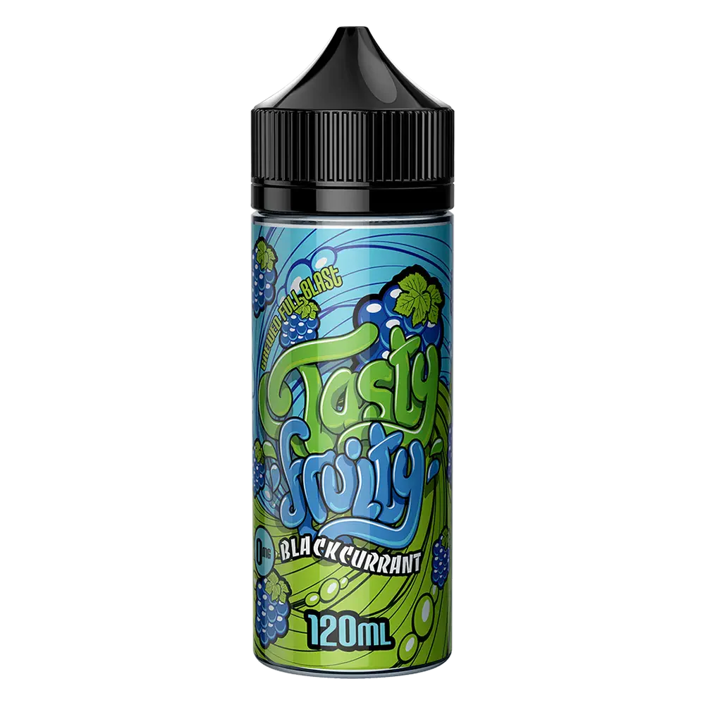 Tasty Fruity Blackcurrant 100ml Shortfill E Liquid