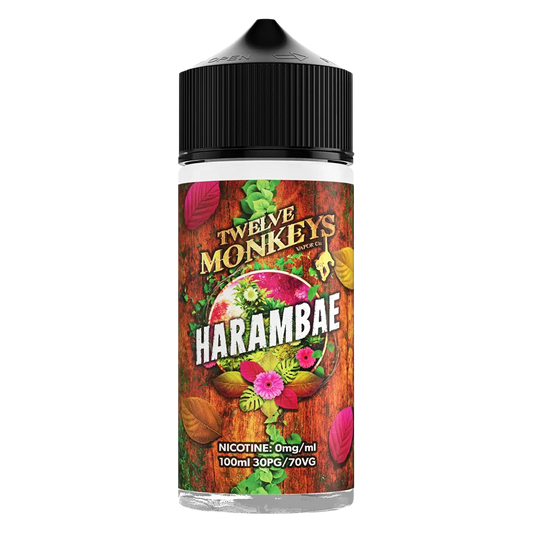 Twelve Monkeys Harambae 100ml Shortfill E-Liquid