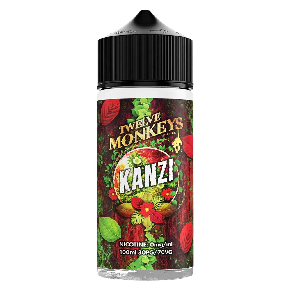 Twelve Monkeys Kanzi 100ml Shortfill E-Liquid