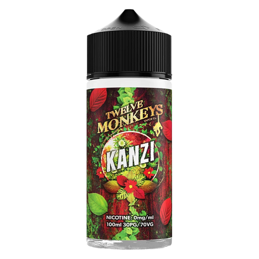 Twelve Monkeys Kanzi 100ml Shortfill E-Liquid