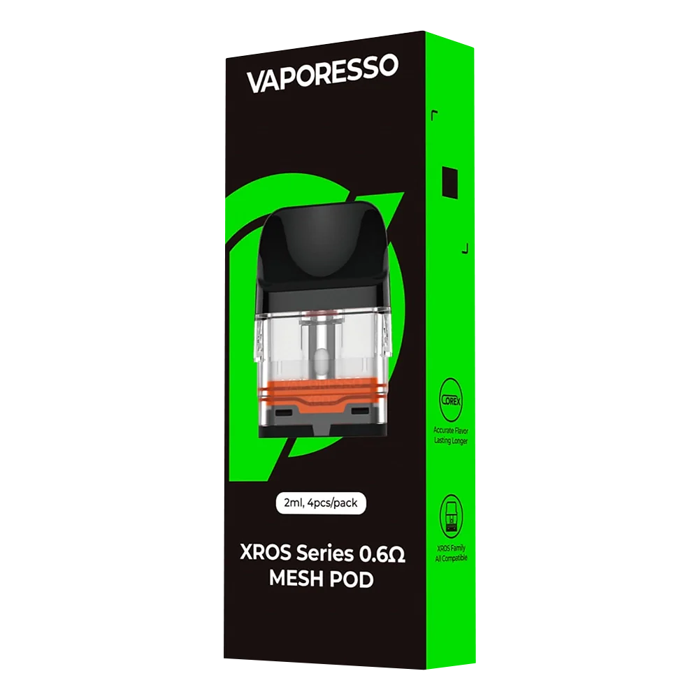 Vaporesso Xros Replacement Pods 0.6 Ohm