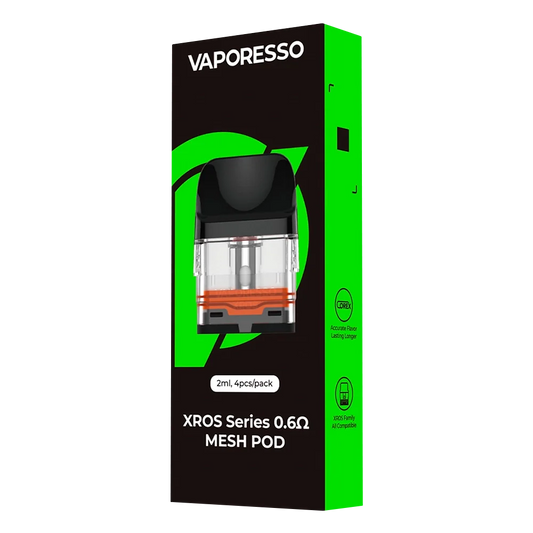 Vaporesso Xros Replacement Pods 0.6 Ohm